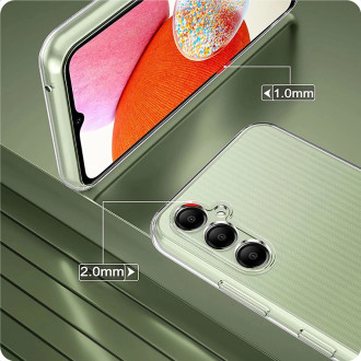 Tech-Protect FlexAir+ case for Samsung Galaxy A14 4G / 5G - transparent