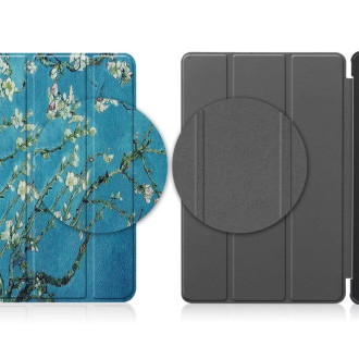 Tech-Protect SmartCase case for Lenovo Tab P11 (2nd gen.) 11.5&quot; TB-350 - blue with sakura flowers