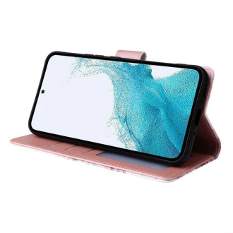 Tech-Protect Wallet case for Samsung Galaxy A34 5G - pink flowers