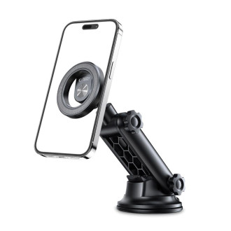 Tech-Protect N53 car phone holder with MagSafe on the dashboard - black