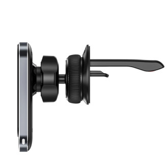 Tech-Protect MM15W-V2 car phone holder with MagSafe 15W inductive charger for air vent - black