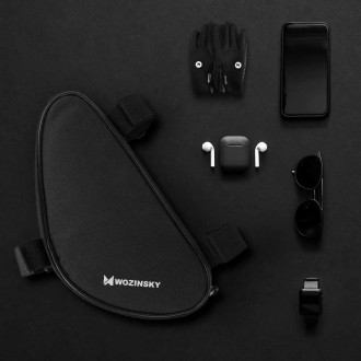 Wozinsky bike bag for 1.5l bike frame black (WBB11BK)