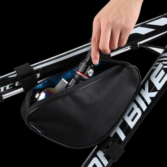 Wozinsky bike bag for 1.5l bike frame black (WBB11BK)