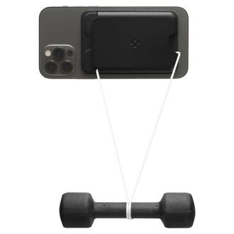 Spigen VALENTINUS MAGSAFE UNIVERSAL MAGNETIC CARD HOLDER BLACK