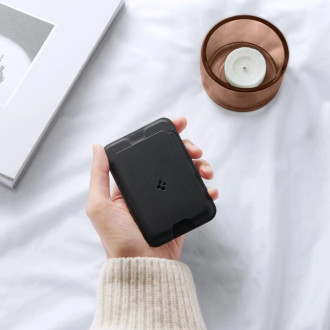 Spigen VALENTINUS MAGSAFE UNIVERSAL MAGNETIC CARD HOLDER BLACK