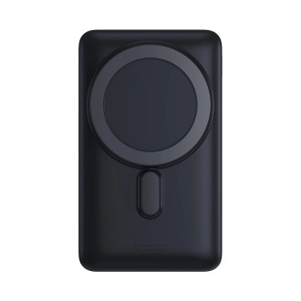 Baseus Magnetic Bracket power bank with wireless charging MagSafe 10000mAh 20W navy blue (PPCX000003) + USB Type C cable Baseus Xiaobai Series 60W 0.5