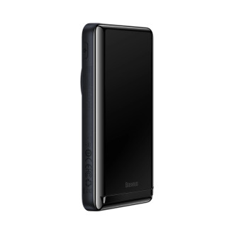 Baseus Magnetic Bracket power bank with wireless charging MagSafe 10000mAh 20W navy blue (PPCX000003) + USB Type C cable Baseus Xiaobai Series 60W 0.5