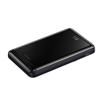 Baseus Magnetic Bracket power bank with wireless charging MagSafe 10000mAh 20W navy blue (PPCX000003) + USB Type C cable Baseus Xiaobai Series 60W 0.5