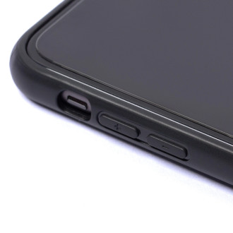 Guess case for iPhone 11 / XR 4G Big Metal Logo series - gray