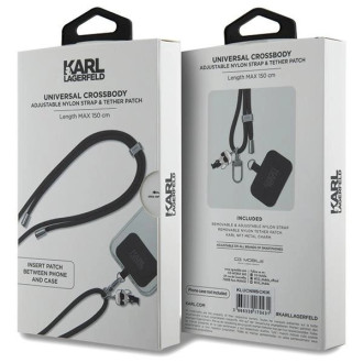 Karl Lagerfeld KLUCNMSCKIK Universal CBDY Cord case - black