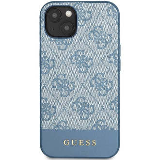 Guess 4G Stripe Collection case for iPhone 15 / 14 / 13 - blue