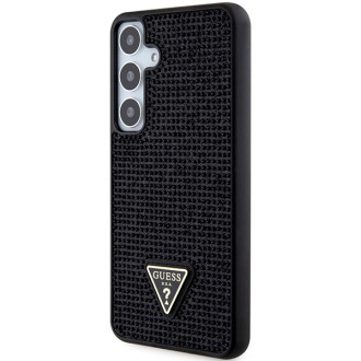 Guess Rhinestone Triangle case for Samsung Galaxy S24+ - black