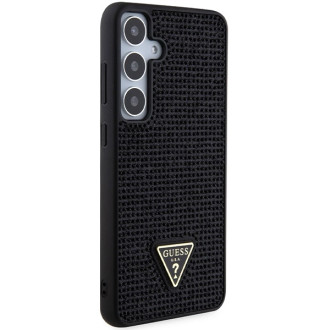Guess Rhinestone Triangle case for Samsung Galaxy S24+ - black