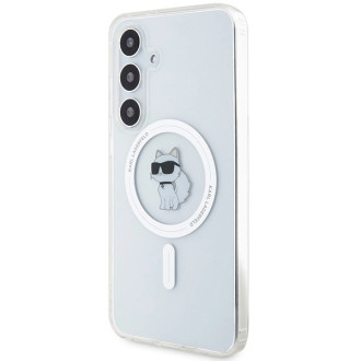 Karl Lagerfeld IML Choupette MagSafe case for Samsung Galaxy S24+ - transparent