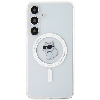 Karl Lagerfeld IML Choupette MagSafe case for Samsung Galaxy S24+ - transparent