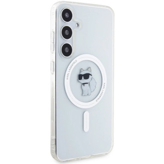 Karl Lagerfeld IML Choupette MagSafe case for Samsung Galaxy S24+ - transparent