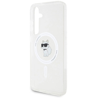 Karl Lagerfeld IML Choupette MagSafe case for Samsung Galaxy S24+ - transparent