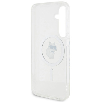 Karl Lagerfeld IML Choupette MagSafe case for Samsung Galaxy S24+ - transparent