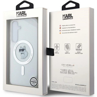 Karl Lagerfeld IML Choupette MagSafe case for Samsung Galaxy S24+ - transparent
