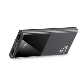 Powerbank Tech-Protect PB12 10000mAh 22.5W 2x USB-A / USB-C / Lightning with USB-C / USB-A cable - gray