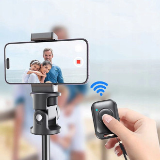 Tech-Protect L03S Bluetooth selfie stick with remote control, tripod up to 148cm and 180 head - black