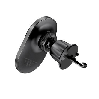 Tech-Protect MM15W-V1 car phone holder with MagSafe 15W inductive charger for air vent - black