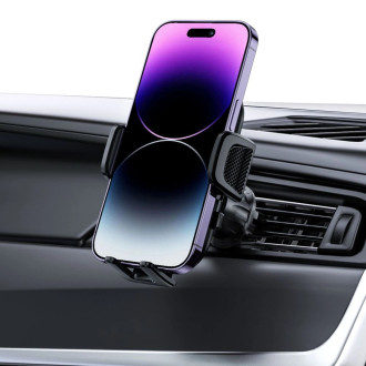 Tech-Protect V6 car phone holder for cockpit / air vent - black