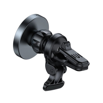Tech-Protect MM15W-V5 car phone holder with MagSafe 15W inductive charger for air vent - black