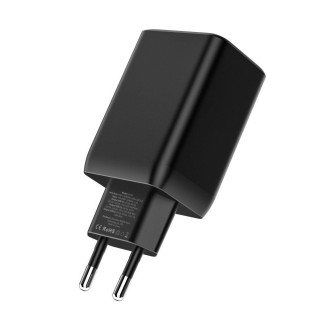 Tech-Protect C65W network charger 2x USB-C PD 65W / USB-A QC 3.0 - white