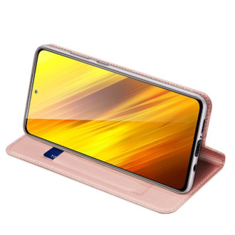 DUX DUCIS Skin Pro Bookcase type case for Xiaomi Poco X3 NFC / Poco X3 Pro pink