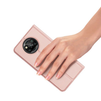 DUX DUCIS Skin Pro Bookcase type case for Xiaomi Poco X3 NFC / Poco X3 Pro pink