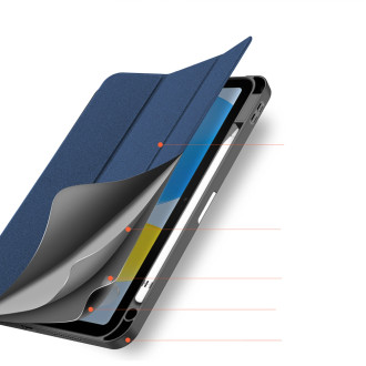 Dux Ducis Domo case iPad 10.9&#39;&#39; 2022 (10th generation) smart cover stand blue