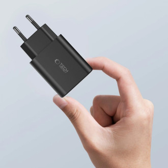 Tech-Protect NC30W network charger 2x USB-C PD 30W / USB-A QC 3.0 - black