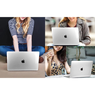 Tech-Protect SmartShell case for MacBook Air 15&quot; M2 / M3 / 2023-2024 - transparent