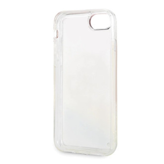 Guess GUHCI8LGIRGP iPhone 7/8/SE 2020 / SE 2022 hard case Liquid Glitter 4G Circle