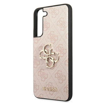 Guess GUHCS22M4GMGPI S906 S22+ różowy/pink hardcase 4G Big Metal Logo