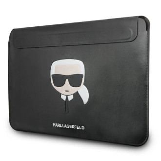 Karl Lagerfeld Ikonik Karl&#39;s Head case for a 13/14&quot; laptop - black