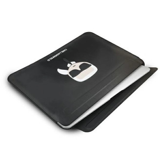 Karl Lagerfeld Ikonik Karl&#39;s Head case for a 13/14&quot; laptop - black