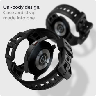 Spigen RUGGED ARMOR &quot;PRO&quot; GALAXY Watch 4/5 44MM CHARCOAL GRAY