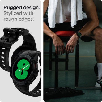 Spigen RUGGED ARMOR &quot;PRO&quot; GALAXY Watch 4/5 44MM CHARCOAL GRAY
