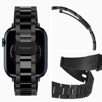 Spigen MODERN FIT BAND Apple Watch 4 / 5 / 6 / 7 / 8 / 9 / SE (38 / 40 / 41 MM) BLACK