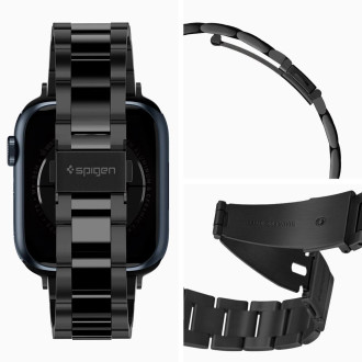 Spigen MODERN FIT BAND Apple Watch 4 / 5 / 6 / 7 / 8 / 9 / SE (38 / 40 / 41 MM) BLACK