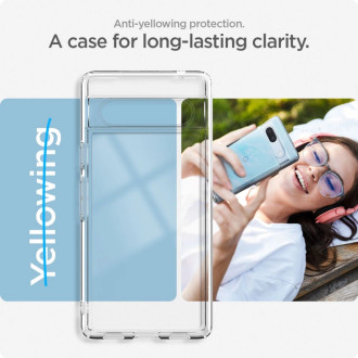 Spigen ULTRA HYBRID GOOGLE PIXEL 7A CRYSTAL CLEAR