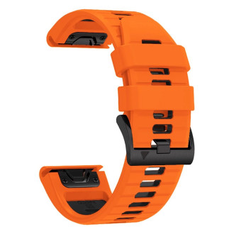 Tech-Protect IconBand Pro Strap for Garmin Fenix ​​3 / 5X / 3HR / 5X Plus / 6X / 6X Pro / 7X - Orange &amp; Black