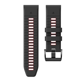 Tech-Protect IconBand Pro strap for Garmin Fenix ​​3 / 5X / 3HR / 5X Plus / 6X / 6X Pro / 7X - black and red