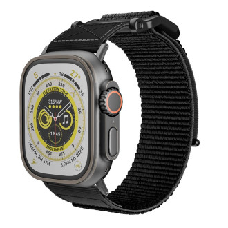 Tech-Protect Scout strap for Apple Watch 4 / 5 / 6 / 7 / 8 / 9 / SE / Ultra 1 / 2 (42/44/45/49 mm) - black