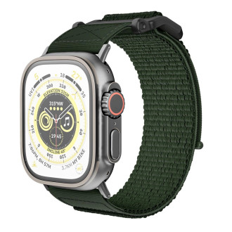 Tech-Protect Scout strap for Apple Watch 4 / 5 / 6 / 7 / 8 / 9 / SE / Ultra 1 / 2 (42/44/45/49 mm) - dark green