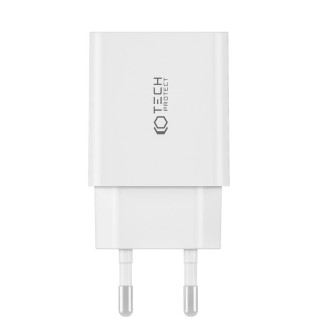 Tech-Protect C35W 2x USB-C PD 35W network charger with USB-C / Lightning cable - white