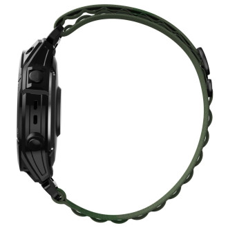 Tech-Protect Nylon Pro Strap for Garmin Fenix ​​3 / 5X / 3HR / 5X Plus / 6X / 6X Pro / 7X - Dark Green