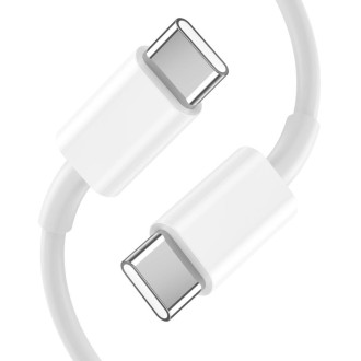 Tech-Protect C20W 2x USB-C PD 20W network charger with USB-C / USB-C cable - white